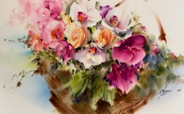 Flower Basket ( 3 )