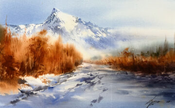 Snowy Landscape ( 2 )
