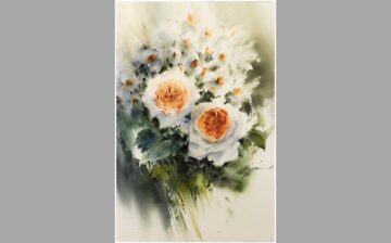 Rose & Narcissus Flower