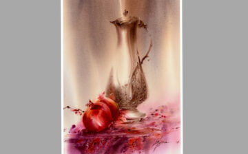 inanimate-nature (cup & Pomegranate)