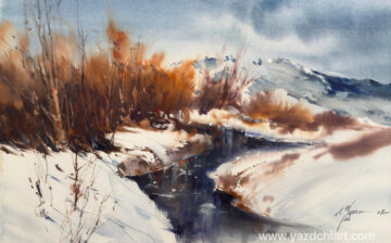 Snowy Landscape ( 3 )